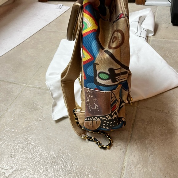 CHANEL Graffiti Back Pack main image 6